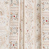 Warm White Silk Open Sherwani with Embroidery